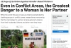 Even in Conflict Areas, the Greatest Danger to a Woman Is Her Partner