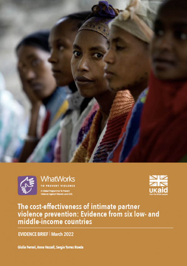 The cost-effectiveness of intimate partner violence prevention: Evidence from six low- and middle-income countries